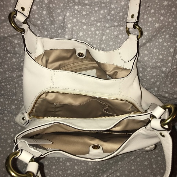 SOLD NWT White/Ivory Coach Bag - Picture 2 of 7